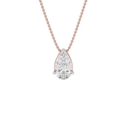 Everlasting Radiance Diamond Pendant 18 KT / Rose Gold