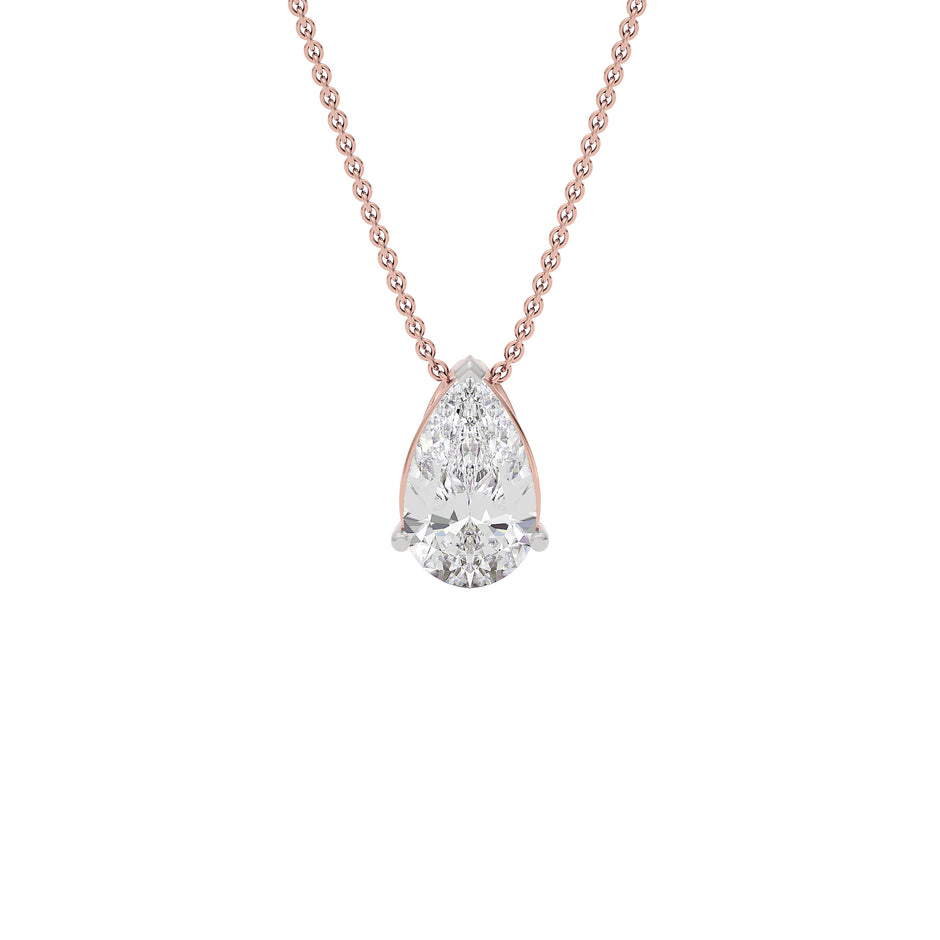 Everlasting Radiance Diamond Pendant 18 KT / Rose Gold