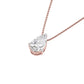 Everlasting Radiance Diamond Pendant 18 KT / Rose Gold