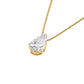 Everlasting Radiance Diamond Pendant 18 KT / Yellow Gold