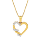 Golden Serenade Diamond Pendant