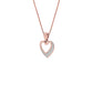 Diamond Whisper Pendant 18 KT / Rose Gold