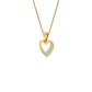 Diamond Whisper Pendant 18 KT / Yellow Gold