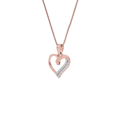 Celeste Bloom Diamond Pendant 18 KT / Rose Gold