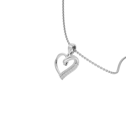 Celeste Bloom Diamond Pendant 18 KT / White Gold