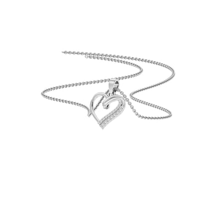 Celeste Bloom Diamond Pendant 18 KT / White Gold
