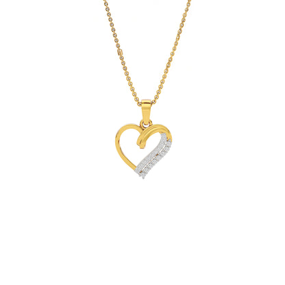 Celeste Bloom Diamond Pendant 18 KT / Yellow Gold