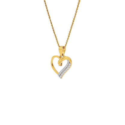 Celeste Bloom Diamond Pendant 18 KT / Yellow Gold