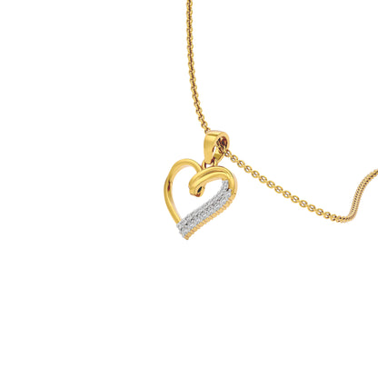 Celeste Bloom Diamond Pendant 18 KT / Yellow Gold