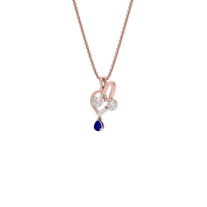 Ambitious 'A' Diamond Pendant 18 KT / Rose Gold