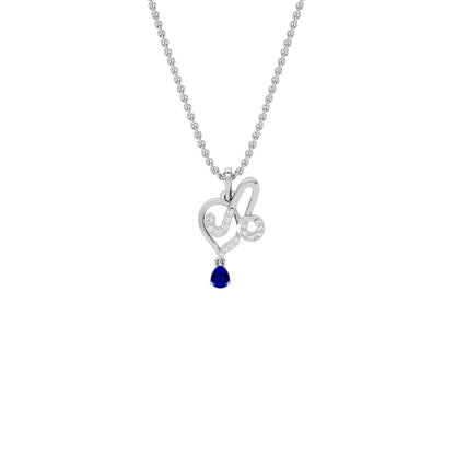 Ambitious 'A' Diamond Pendant 18 KT / White Gold