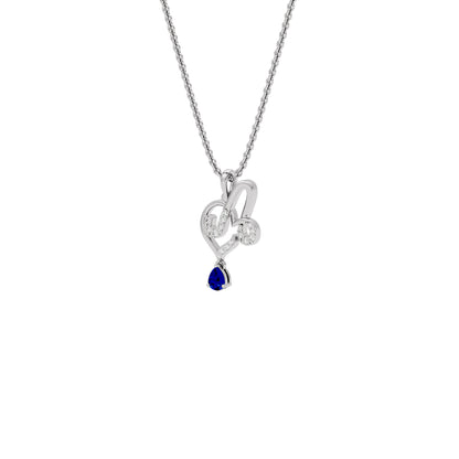 Ambitious 'A' Diamond Pendant 18 KT / White Gold