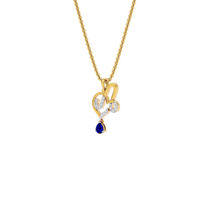 Ambitious 'A' Diamond Pendant 18 KT / Yellow Gold