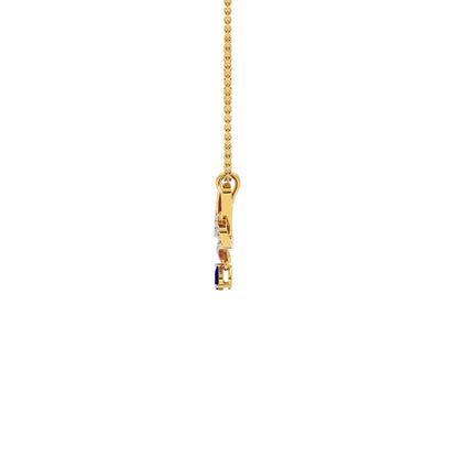 Ambitious 'A' Diamond Pendant 18 KT / Yellow Gold