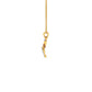 Beautiful ‘B’ Diamond Pendant 18 KT / Yellow Gold