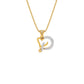 Dazzle ‘D’ Diamond Pendant 18 KT / Yellow Gold