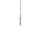 Extraordinary ‘E’ Diamond Pendant 18 KT / Rose Gold