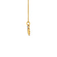 Fearless ‘F’ Diamond Pendant 18 KT / Yellow Gold