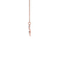 Glow-getter ‘G’ Diamond Pendant 18 KT / Rose Gold