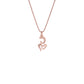 Glow-getter ‘G’ Diamond Pendant 18 KT / Rose Gold