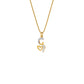 Glow-getter ‘G’ Diamond Pendant 18 KT / Yellow Gold
