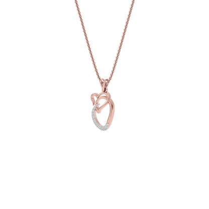 Opulent ‘O’ Diamond Pendant 18 KT / Rose Gold