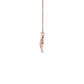 Opulent ‘O’ Diamond Pendant 18 KT / Rose Gold