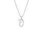 Opulent ‘O’ Diamond Pendant 18 KT / White Gold