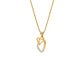 Opulent ‘O’ Diamond Pendant 18 KT / Yellow Gold