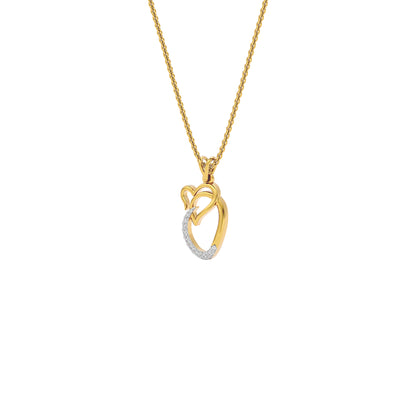 Opulent ‘O’ Diamond Pendant 18 KT / Yellow Gold