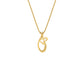 Opulent ‘O’ Diamond Pendant 18 KT / Yellow Gold