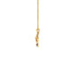 Queen ‘Q’ Diamond Pendant 18 KT / Yellow Gold