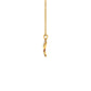 Radiant ‘R’ Diamond Pendant 18 KT / Yellow Gold