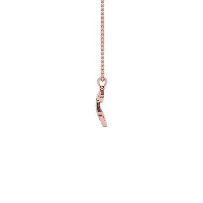 Stellar ‘S’ Diamond Pendant 18 KT / Rose Gold