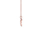 Vibrant ‘V’ Diamond Pendant 18 KT / Rose Gold