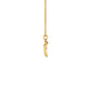 Vibrant ‘V’ Diamond Pendant 18 KT / Yellow Gold