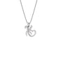 XOXO ‘X’ Diamond Pendant 18 KT / White Gold