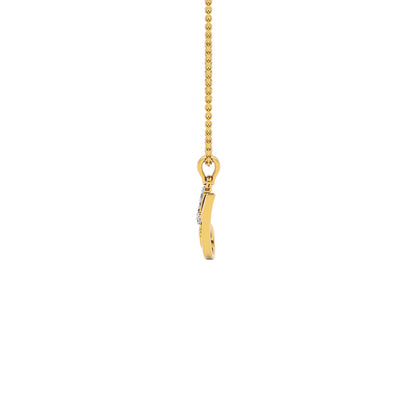Yours ‘Y’ Diamond Pendant 18 KT / Yellow Gold