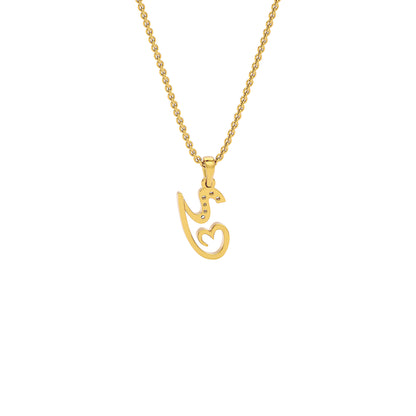 Yours ‘Y’ Diamond Pendant 18 KT / Yellow Gold