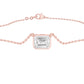 Glow Slab Diamond Pendant 18 KT / Rose Gold