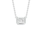 Glow Slab Diamond Pendant 18 KT / White Gold