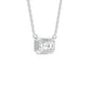 Glow Slab Diamond Pendant 18 KT / White Gold