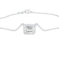 Glow Slab Diamond Pendant 18 KT / White Gold