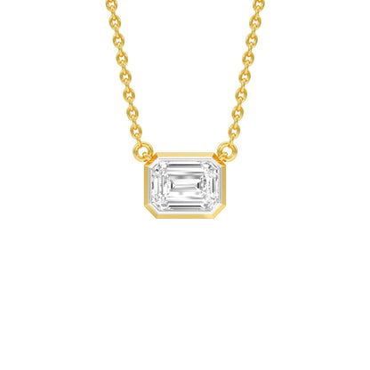 Glow Slab Diamond Pendant 18 KT / Yellow Gold