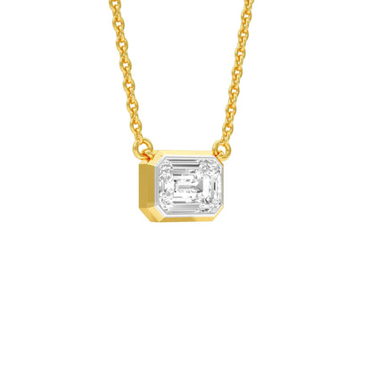 Glow Slab Diamond Pendant 18 KT / Yellow Gold