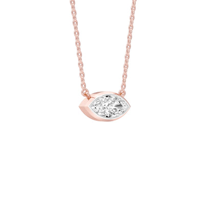 The Little Boat Diamond Pendant 18 KT / Rose Gold