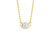 The Little Boat Diamond Pendant 18 KT / Yellow Gold