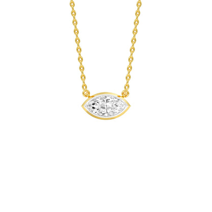 The Little Boat Diamond Pendant 18 KT / Yellow Gold