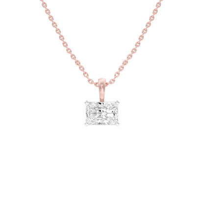 Box Luxe Diamond Pendant 18 KT / Rose Gold