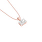 Box Luxe Diamond Pendant 18 KT / Rose Gold